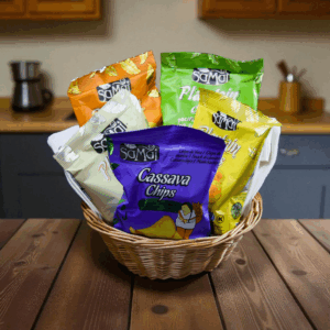 Panier garnis avec 5 sachets au choix