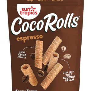 Bricelets roulés  au café