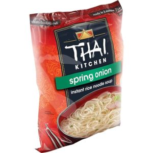 soupe de nouilles oinions de printemps sans gluten