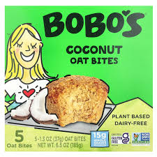 Bobo's bouchées avoine noix de coco