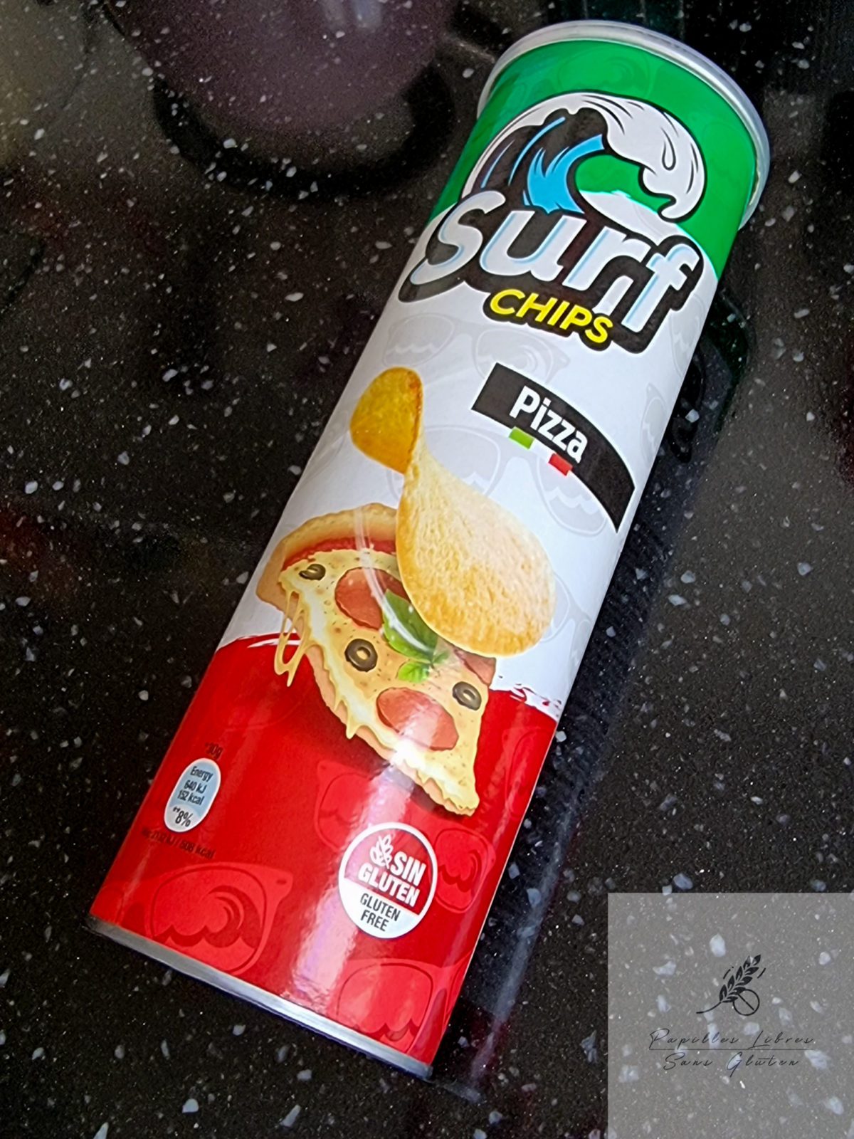 Chips sans gluten Surf saveur pizza