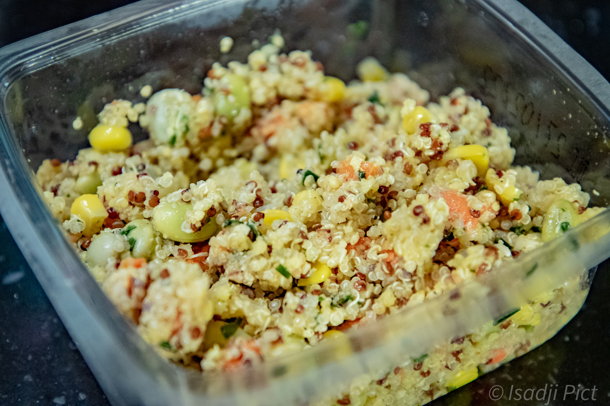 salade de quinoa aux légumes sans gluten Pierre Martinet