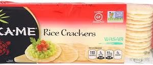rackers de riz au wasabi KA-ME