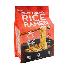 Ramen de riz brun & millet bio